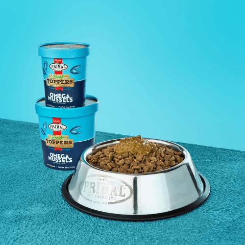 Frozen Food Topper for Dogs & Cats - Omega Mussels - 16 oz - J & J Pet Club