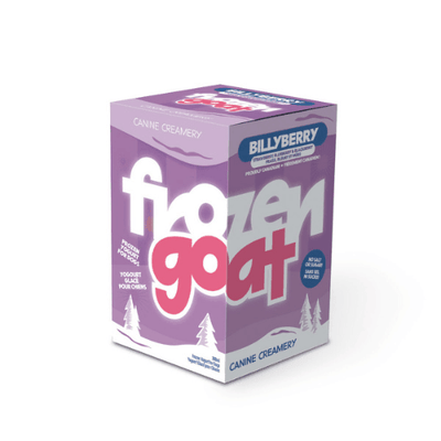 Frozen Goat Yogurt Treat for Dogs - Billyberry - 300 ml - J & J Pet Club - Big Country Raw