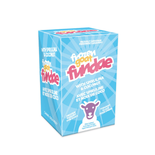 Frozen Goat Yogurt Treat for Dogs - Fundae - 300 ml - J & J Pet Club