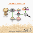 Go Natural Pea Husk Clumping Cat Litter, Lavender-Scented, 5.6 kg - J & J Pet Club - Catit