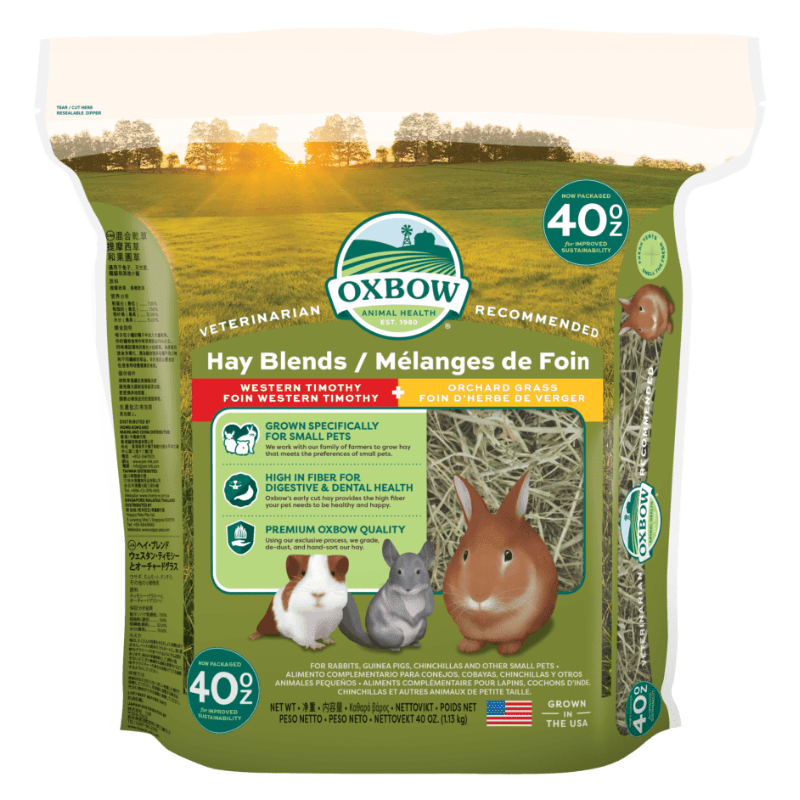 Hay blends - Western Timothy & Orchard Grass - J & J Pet Club - Oxbow
