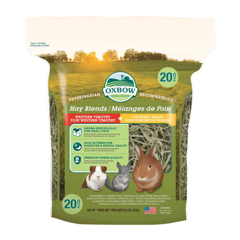 Hay blends - Western Timothy & Orchard Grass - J & J Pet Club - Oxbow