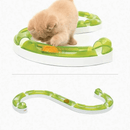 Interactive Cat Toy - Senses 2.0 Playground - PLAY CIRCUIT - 10" Flat Track - J & J Pet Club - Catit