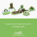 Interactive Cat Toy - Senses 2.0 Playground - SUPER CIRCUIT - 24" Flat + Wave Track - J & J Pet Club - Catit
