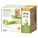 Interactive Cat Toy - Senses 2.0 Playground - SUPER CIRCUIT - 24" Flat + Wave Track - J & J Pet Club - Catit
