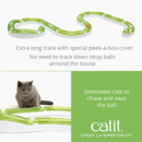 Interactive Cat Toy - Senses 2.0 Playground - SUPER CIRCUIT - 24" Flat + Wave Track - J & J Pet Club - Catit
