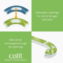 Interactive Cat Toy - Senses 2.0 Playground - SUPER CIRCUIT - 24" Flat + Wave Track - J & J Pet Club - Catit