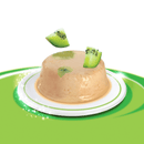 Lickable Cat Treat - CREAMY CUPS - Tuna & Chicken Mousse with Kiwi - 25 g cup, pack of 4 - J & J Pet Club - Catit