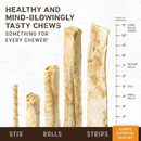 Long Lasting Chews, NO-HIDE, Chicken Recipe Dog & Cat Treat Stix - 1.6 oz, pack of 10 - J & J Pet Club - Earth Animal