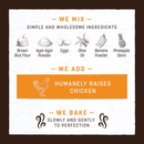 Long Lasting Dog Chews, NO-HIDE, Chicken Recipe Medium Rolls - 4.2 oz, pack of 2 - J & J Pet Club - Earth Animal