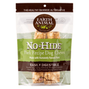 *(Please Use By 2026-07-03)* Long Lasting Dog Chews, NO-HIDE, Pork Recipe Medium Rolls - 4.2 oz, pack of 2