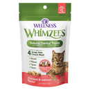 Natural Cat Dental Treat - Chicken & Salmon Flavor - J & J Pet Club - WHIMZEES