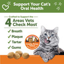 Natural Cat Dental Treat - Chicken Flavor - J & J Pet Club - WHIMZEES