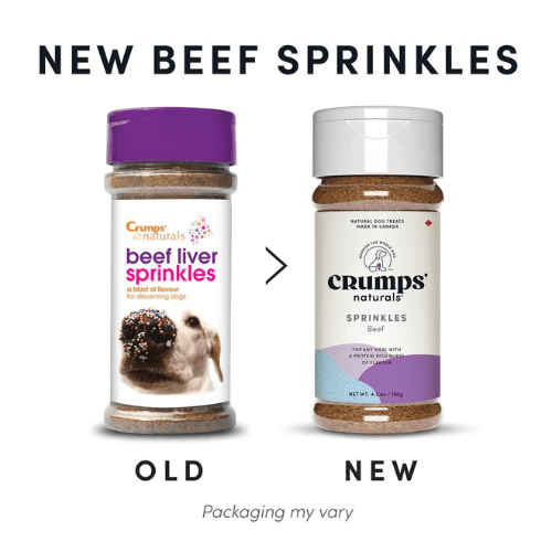 Natural Dog Food Topper - Beef Liver Sprinkles - 120 g - J & J Pet Club - Crump's Naturals
