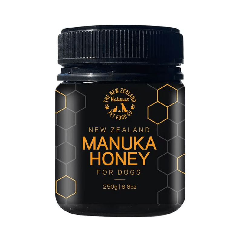 Natural Dog Food Topper - New Zealand Manuka Honey - 250 g - J & J Pet Club - WOOF