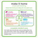 Natural Small Pet Bedding - Blue - J & J Pet Club - Carefresh