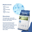 Non-Clumping Crystal Cat Litter, Unscented - J & J Pet Club - Snappy Tom