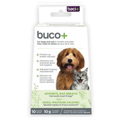 Oral Care for Dogs & Cats - Buco+ Bad breath treatment - J & J Pet Club - Baci+