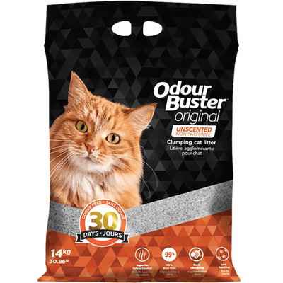 Original Unscented Clumping Cat Litter - J & J Pet Club - Odour Buster