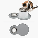 Peanut Placemat with Stainless Steel Dish - J & J Pet Club - Catit