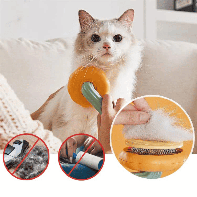 Pet Brush - Pumpkin Modelling - Green - J & J Pet Club - Aiwo
