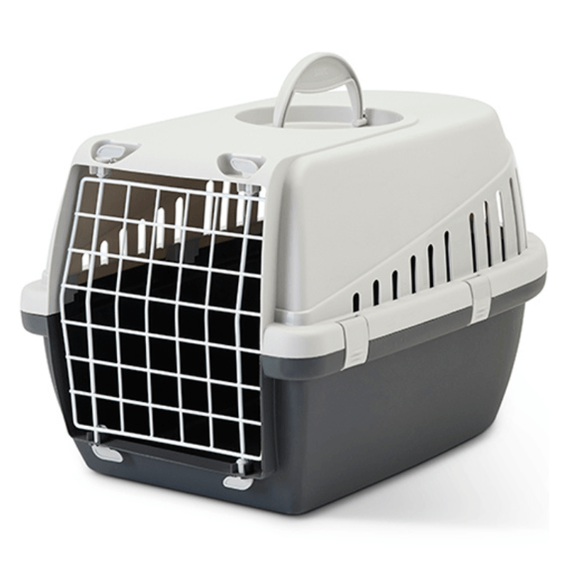 Pet Carrier - Trotter 2 for Pets up to 7.5 kg - Anthracite (Airline Approved) - J & J Pet Club - Savic