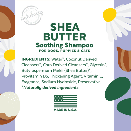 Pet Shampoo - ESSENTIALS - Shea Butter Soothing - 16 oz - J & J Pet Club - TropiClean