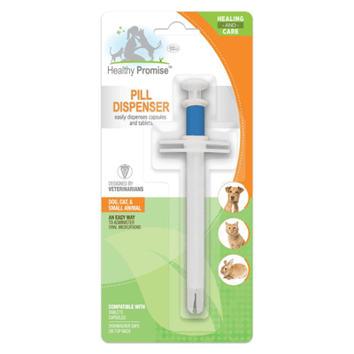 Pill Dispenser for Dogs, Cats & Small Animals - J & J Pet Club - Four Paws