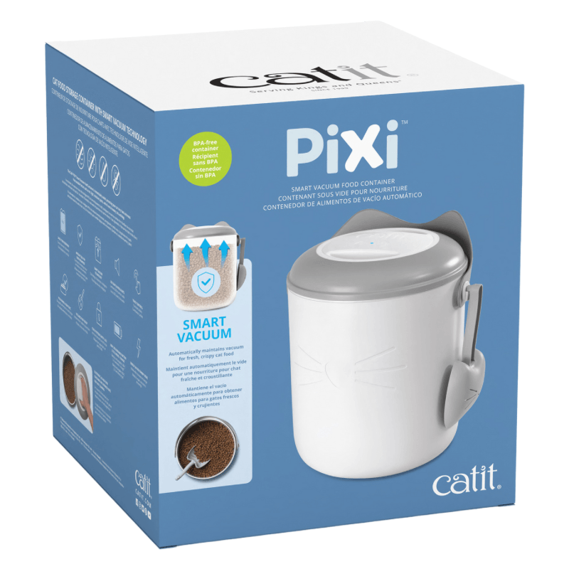 PIXI Smart Vacuum Food Container - J & J Pet Club - Catit