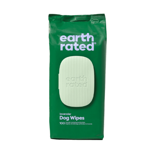 Plant-Based Grooming Dog Wipes, Lavender - 100 wipes pack - J & J Pet Club - Earth Rated