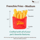 Plush Dog Toy - American Classic Collection - Frenchie Fries - J & J Pet Club - P.L.A.Y.