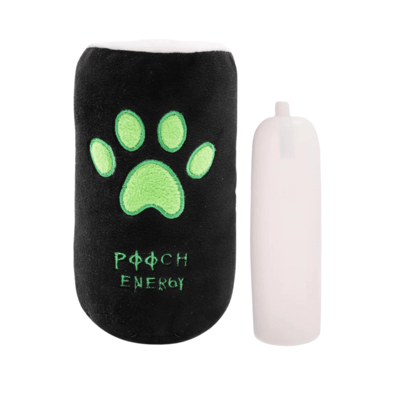 Plush Dog Toy - Bark Soda - Pupster Energy - J & J Pet Club - HugSmart