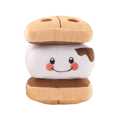 Plush Dog Toy - Camping Pups - S’more - J & J Pet Club - HugSmart
