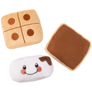 Plush Dog Toy - Camping Pups - S’more - J & J Pet Club - HugSmart