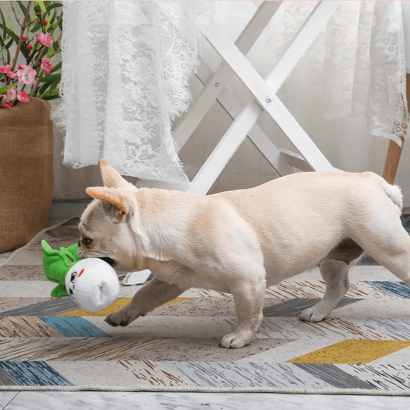 Plush Dog Toy - Feisty Veggie - Bok Choy - J & J Pet Club - HugSmart