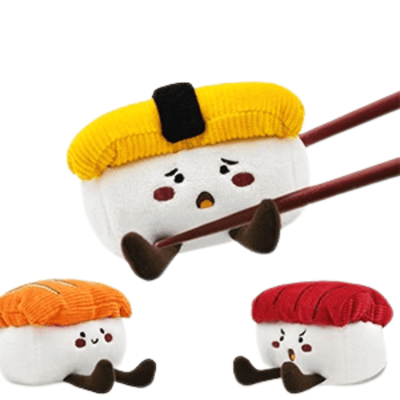 Plush Dog Toy - Foodie Japan - Sushi Set - J & J Pet Club - HugSmart