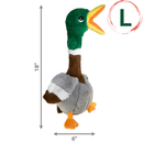 Plush Dog Toy - Shakers - Honkers Duck - J & J Pet Club - Kong