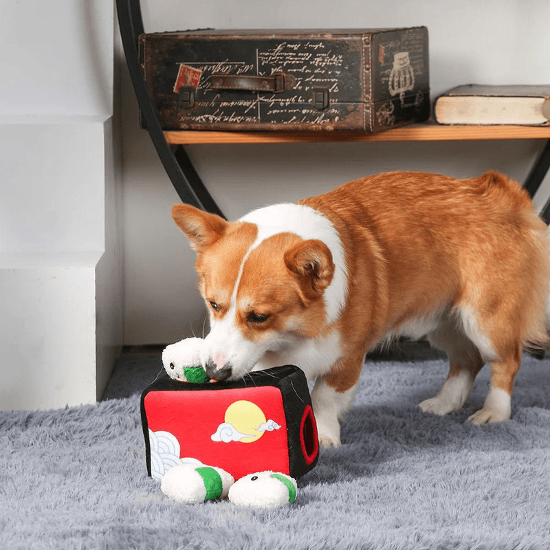 Puzzle Hunter Dog Toy - Foodie Japan - Bento Box - J & J Pet Club - HugSmart