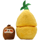 Puzzle Hunter Dog Toy - Fruity Critterz - Pineapple - J & J Pet Club - HugSmart