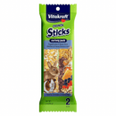 *(Please Use By 2026-07-02)* Rabbit/ Guinea Pig Treat - CRUNCH STICKS - Variety Pack - Pop Grains & Honey/ Wild Berry & Honey Flavor - 3 oz