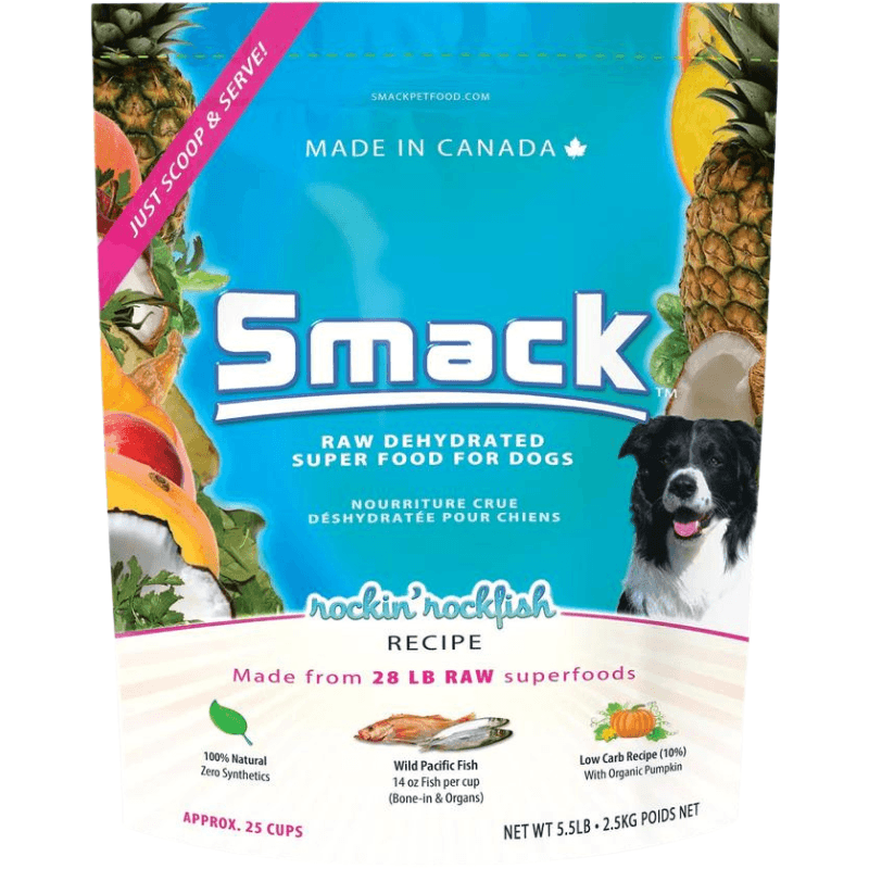*(Please Use By 2027-01-31)* Dehydrated Raw Super Dog Food - Rockin' Rockfish - 2.5 kg