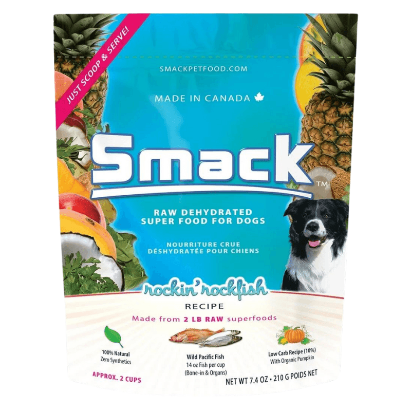 Raw Dehydrated Super Dog Food - Rockin' Rockfish - J & J Pet Club - Smack