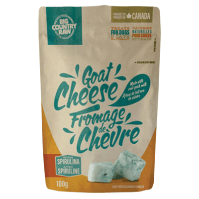 Raw Goat Cheese Treats - 100 g - J & J Pet Club - Big Country Raw