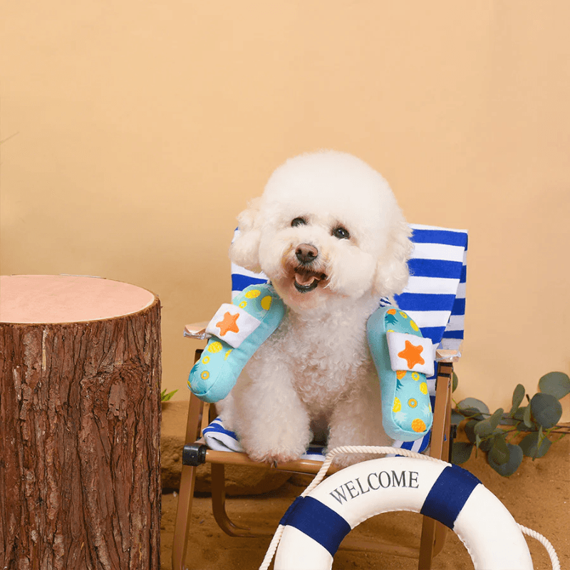 Rope Dog Toy - Beach Daze - Slippers - J & J Pet Club - HugSmart