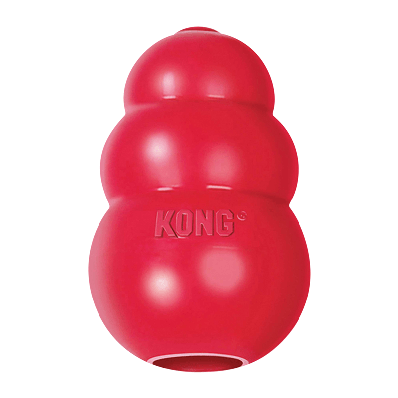 Rubber Dog Chewing Toys - Kong Classic - Red - J & J Pet Club - Kong