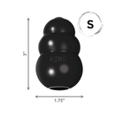 Rubber Dog Chewing Toys - Kong Extreme - Black - J & J Pet Club - Kong