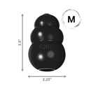 Rubber Dog Chewing Toys - Kong Extreme - Black - J & J Pet Club - Kong