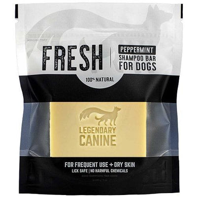 Shampoo for Dogs - Fresh Bar - Peppermint - 150 g - J & J Pet Club - Legendary Canine