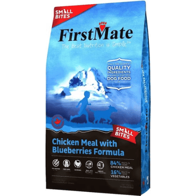 *SHORT DATED* Dry Dog Food - Chicken & Blueberry - Small Bites (Best by Jul 05/07, 2024) - J & J Pet Club - FirstMate