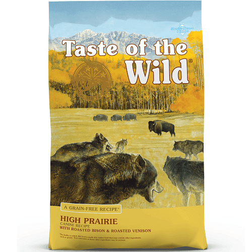 *SHORT DATED* Dry Dog Food - High Prairie Recipe with Roasted Bison & Roasted Venison (Best By Jul 31/ Aug 02, 2024) - J & J Pet Club - Taste of the Wild